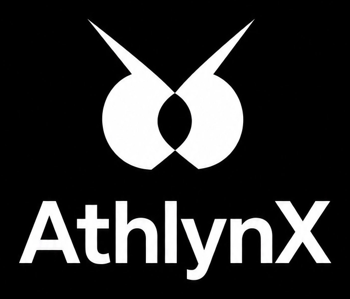 AthlynX owl lynx mark and AthlynX wordmark